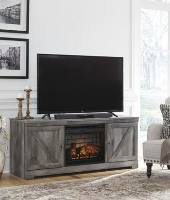 Wynnlow 63" TV Stand with Electric Fireplace - Image 3
