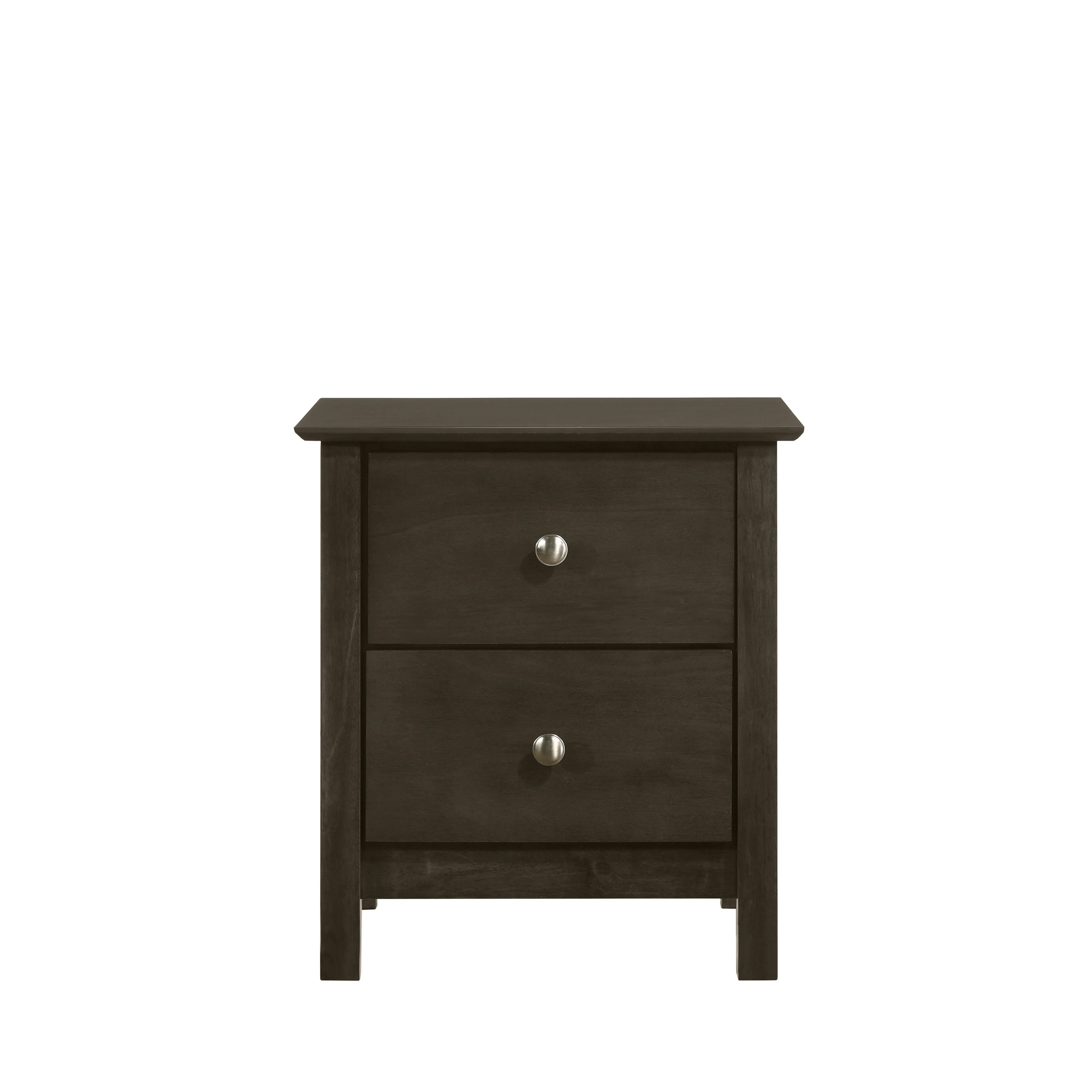 ZODIAC 2 DRAWER NIGHTSTAND-GRAY - Image 2
