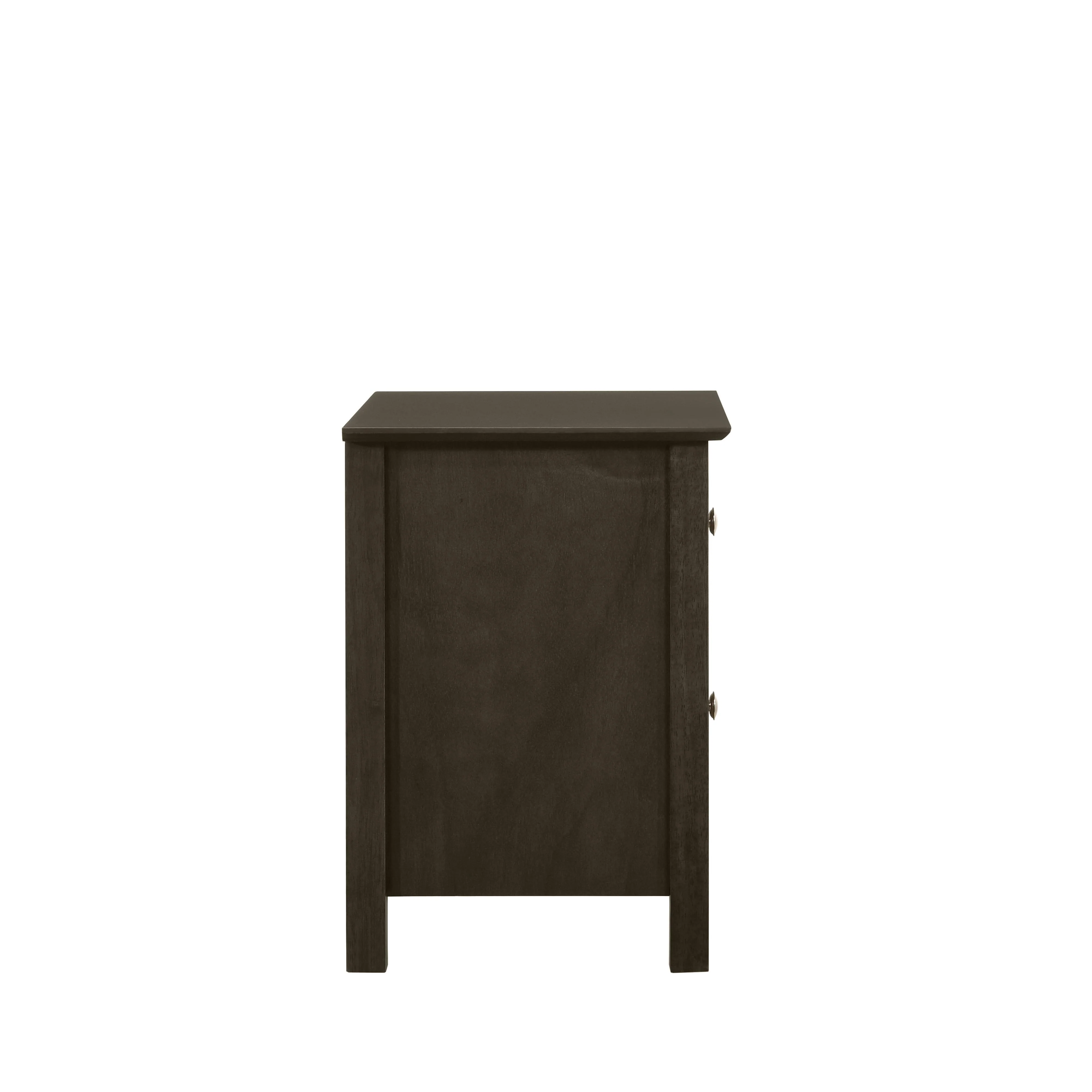 ZODIAC 2 DRAWER NIGHTSTAND-GRAY - Image 3