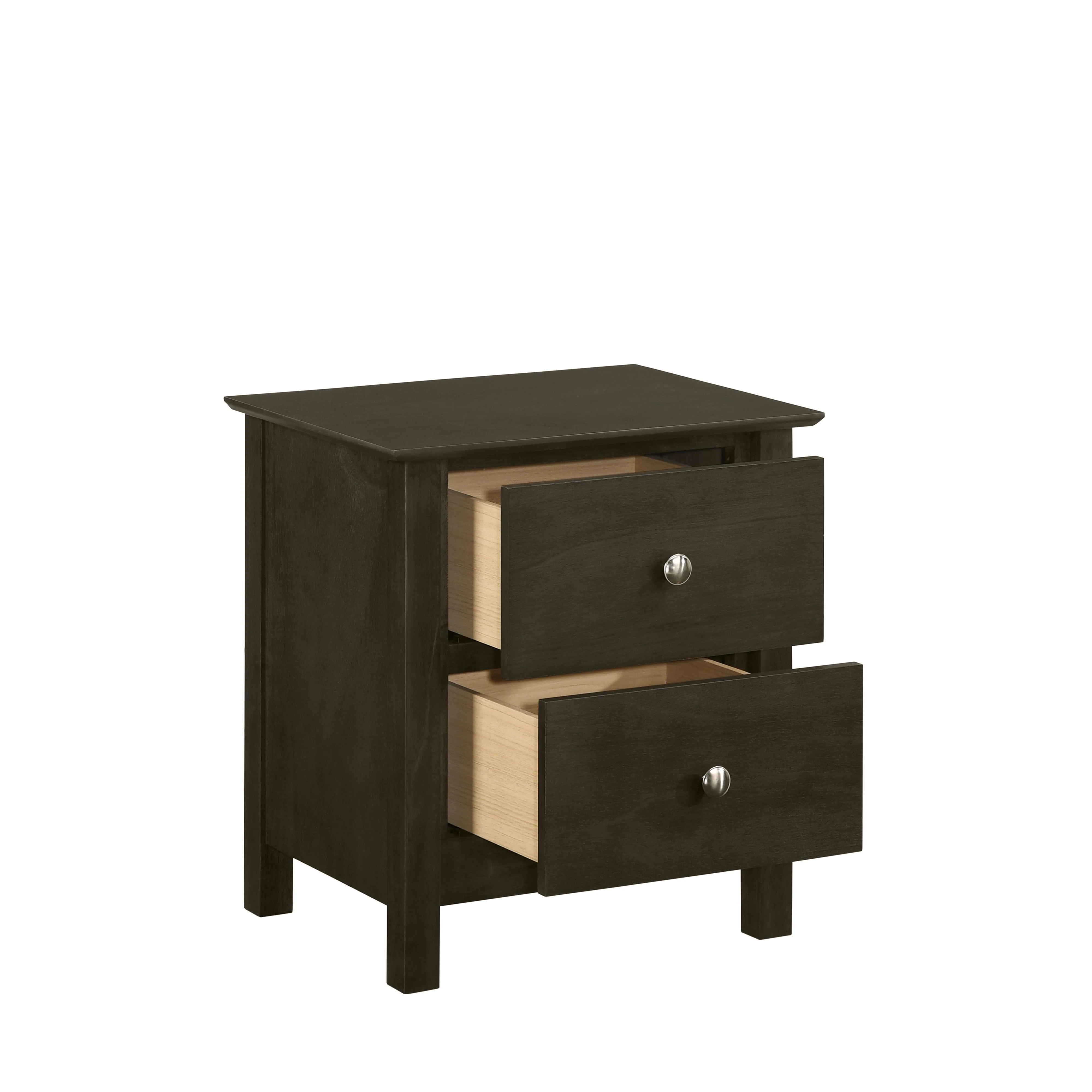 ZODIAC 2 DRAWER NIGHTSTAND-GRAY - Image 4