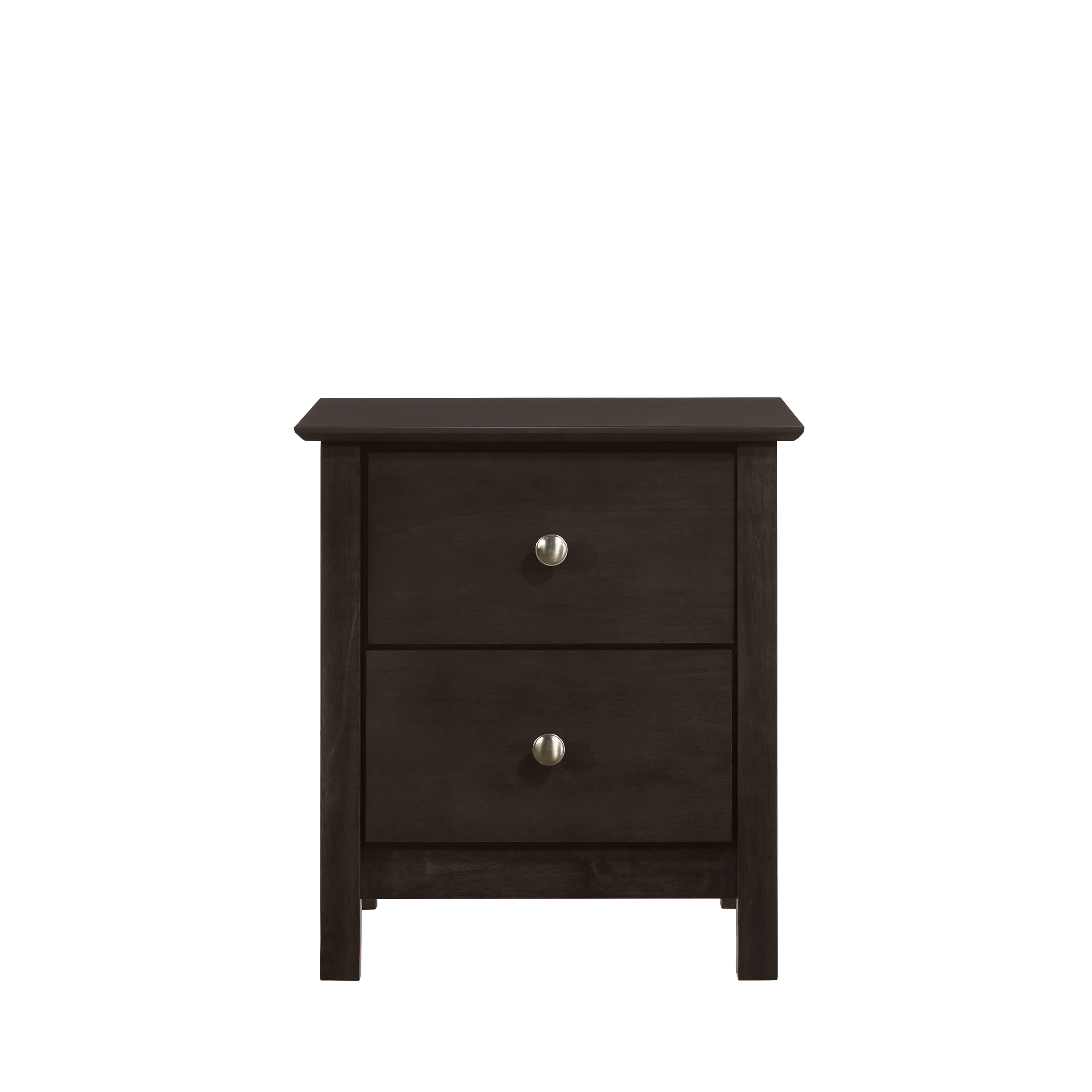 ZODIAC 2 DRAWER NIGHTSTAND-MERLOT - Image 2