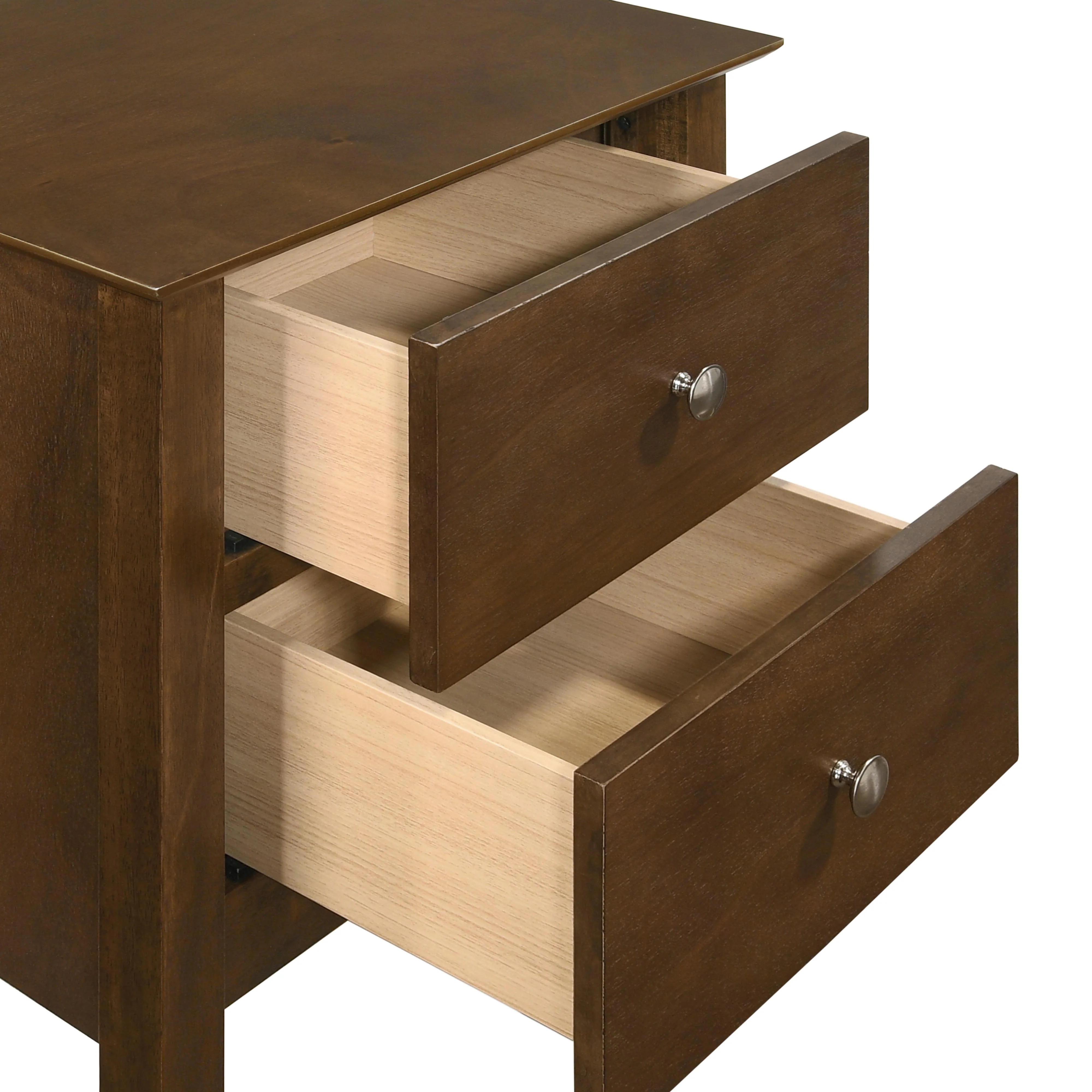 ZODIAC 2 DRAWER NIGHTSTAND-NATURAL - Image 5