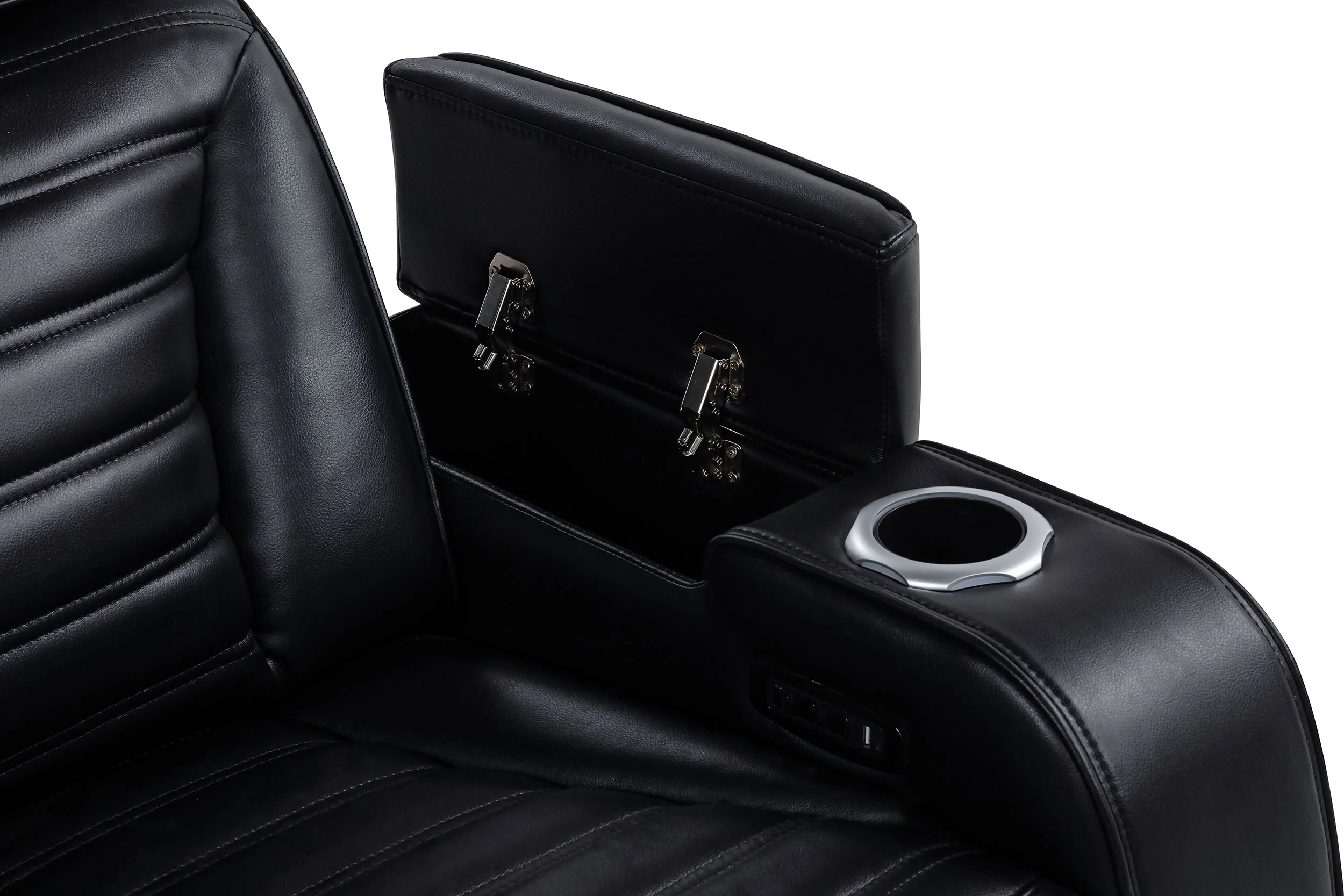 Zuma Dual Power Reclining Loveseat - Image 12