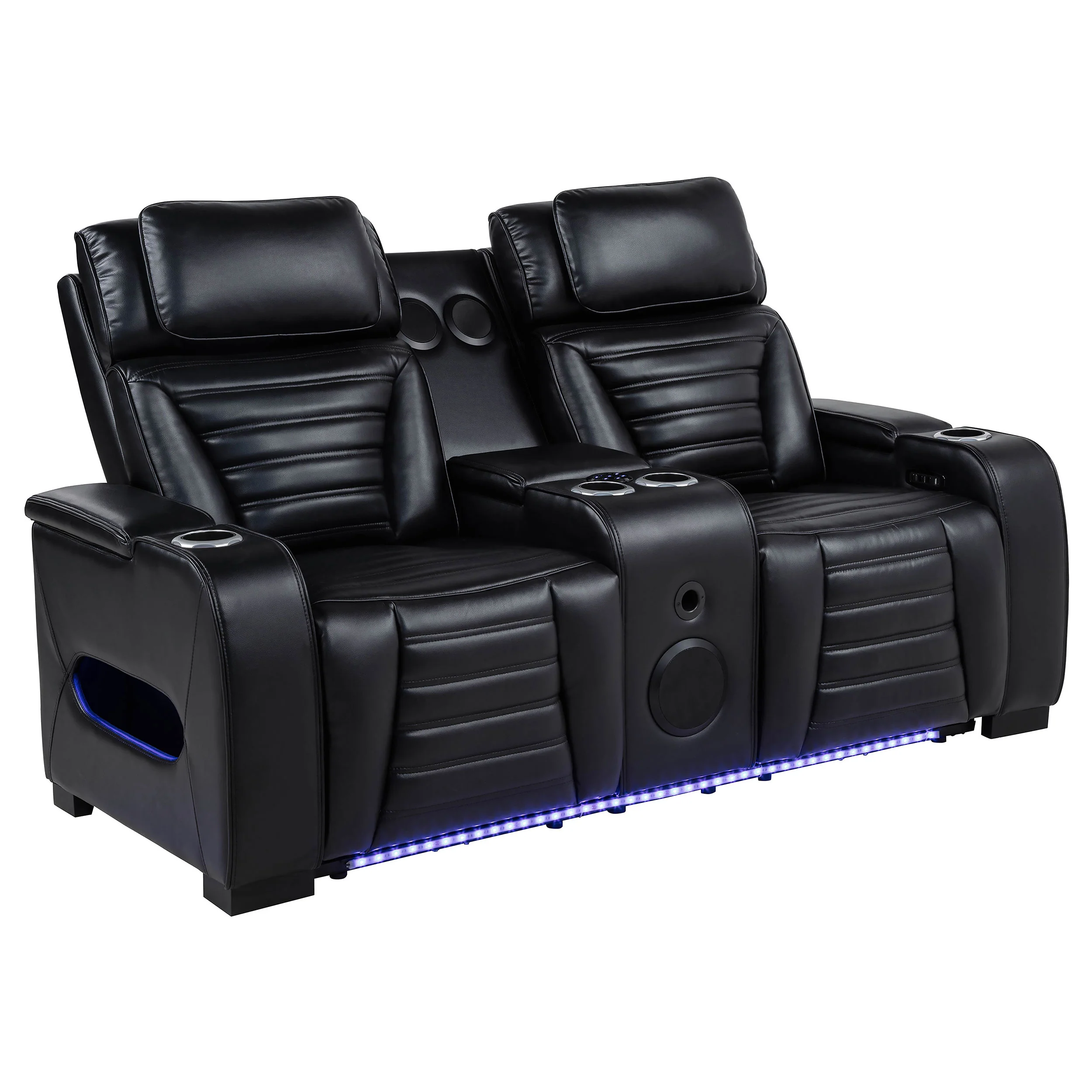 Zuma Dual Power Reclining Sofa Set - Image 9